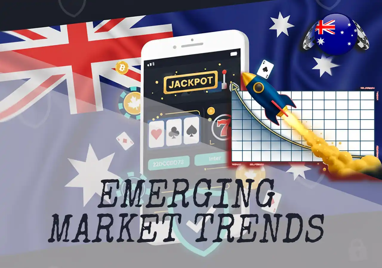 Future trends in Australia's online casino market including crash games.