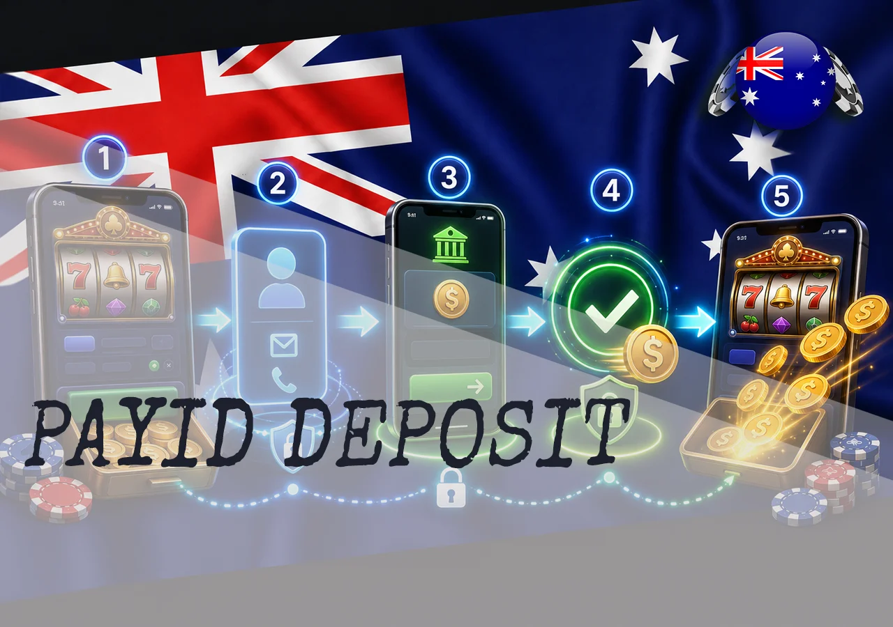 PayID casino deposit steps
