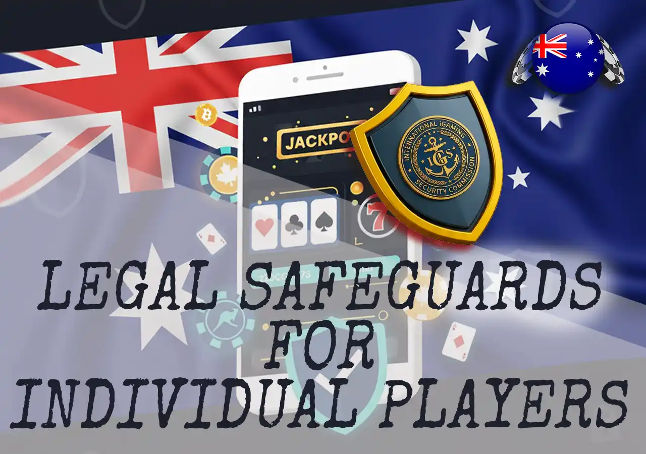 Legal rights and interactive gambling protections for individual AU players.